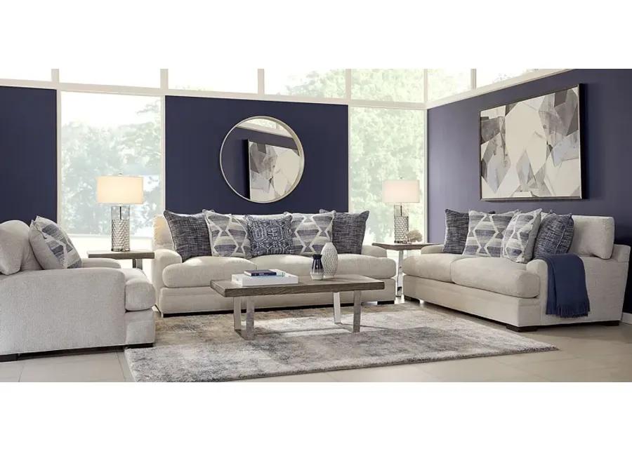 Bedford Park Ivory 7 Pc Living Room