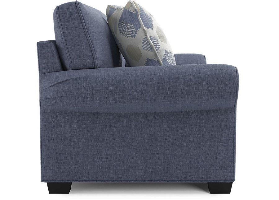 Bellingham Sapphire Textured Chenille 7 Pc Living Room