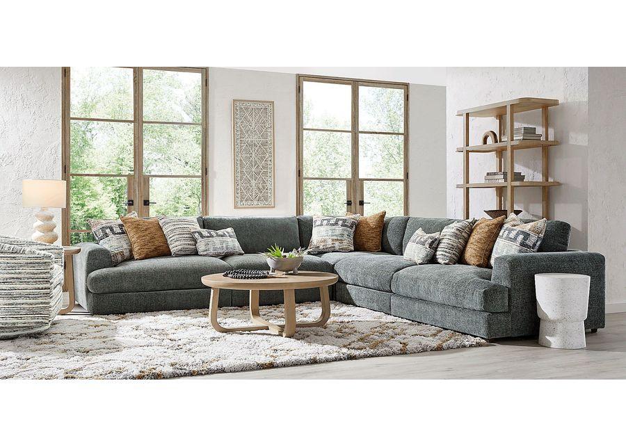 Montecito Charcoal 5 Pc Sectional