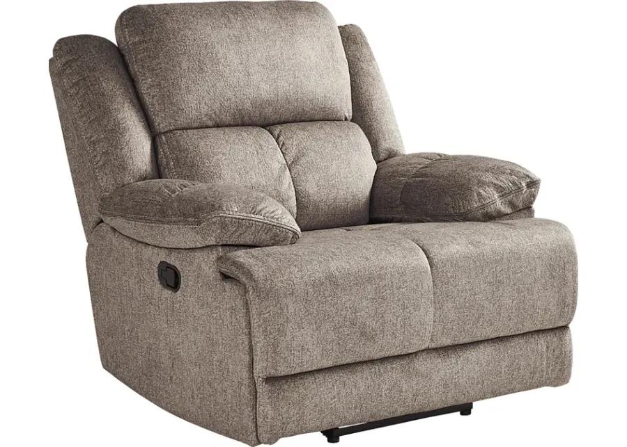 Townsend Brown 3 Pc Living Room with Reclining Sofa