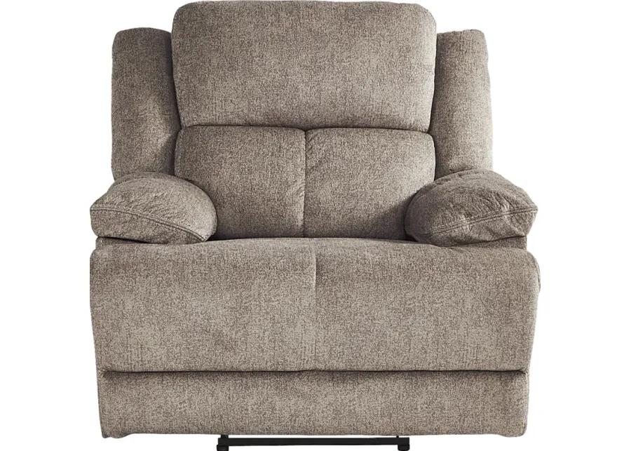 Townsend Brown 3 Pc Living Room with Reclining Sofa