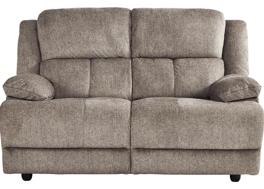 Townsend Brown 3 Pc Living Room with Reclining Sofa