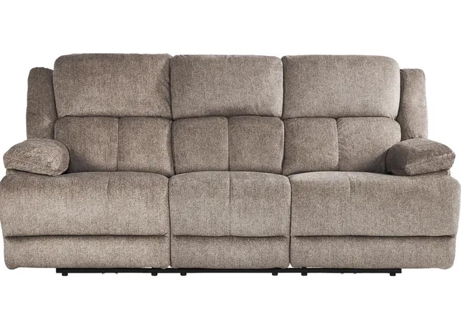 Townsend Brown 3 Pc Living Room with Reclining Sofa