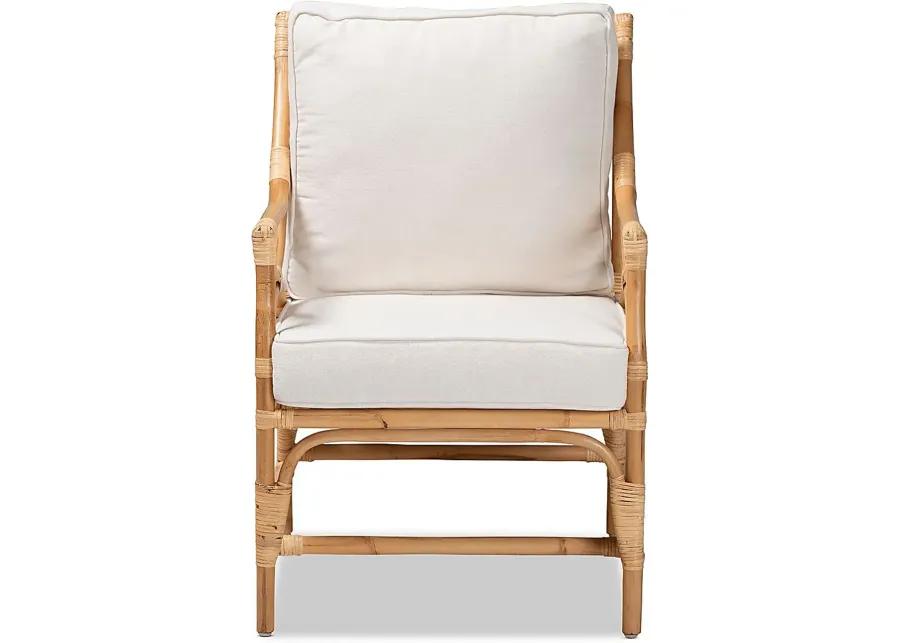 Adonan Natural Arm Chair