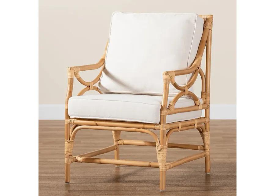 Adonan Natural Arm Chair