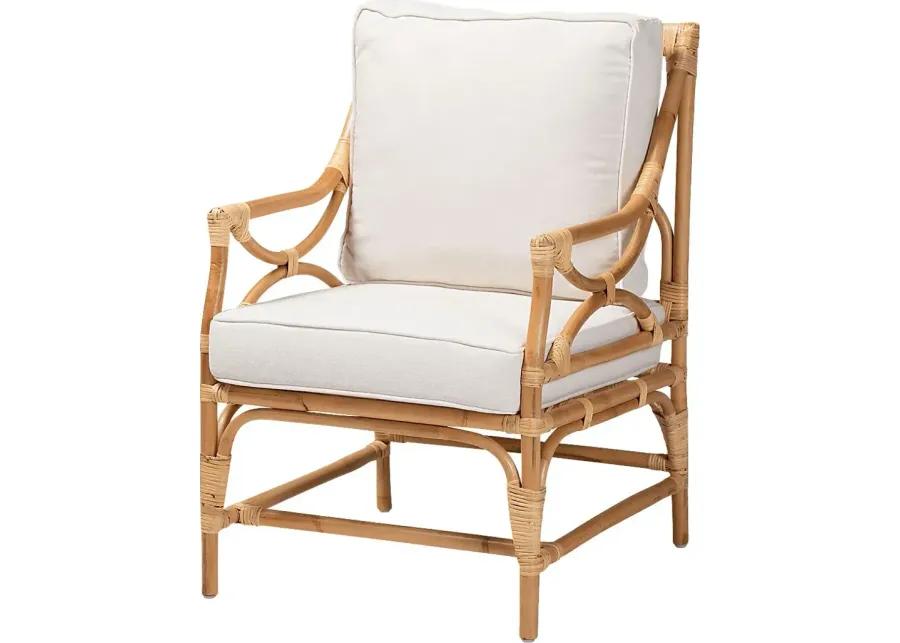 Adonan Natural Arm Chair