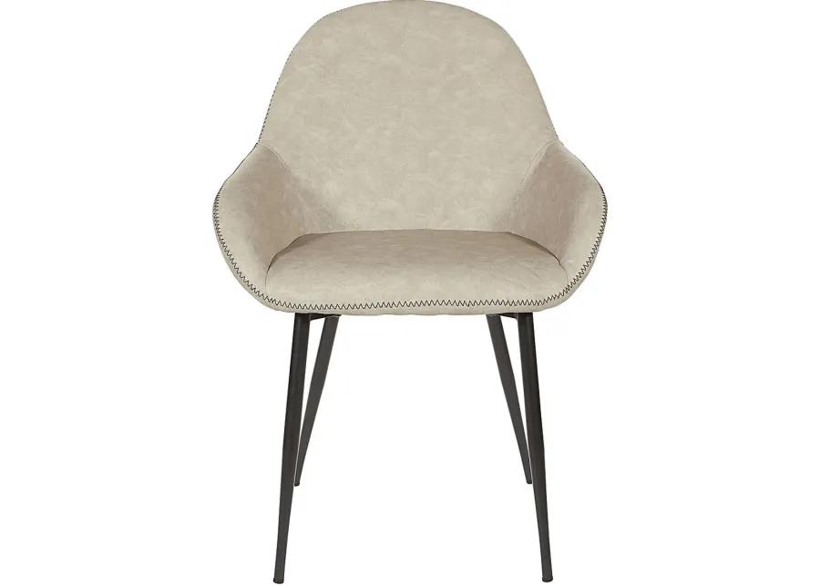 Hubbardton Light Gray Accent Chair