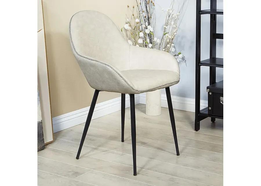 Hubbardton Light Gray Accent Chair