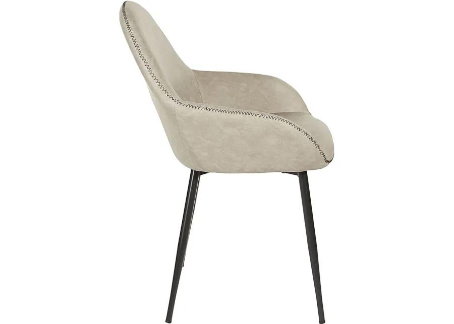 Hubbardton Light Gray Accent Chair