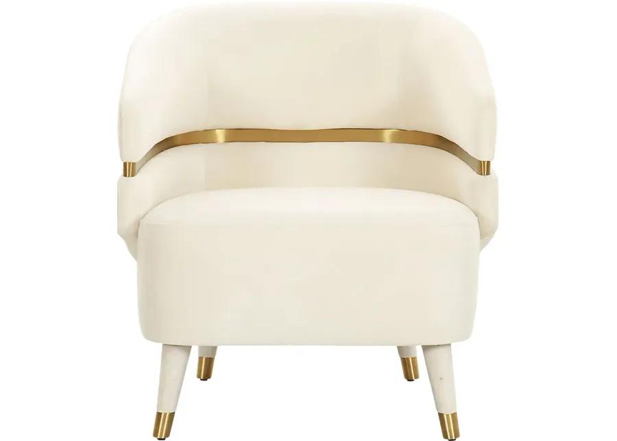 Brimer Cream Accent Chair