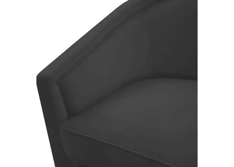 Frinella Black Accent Chair