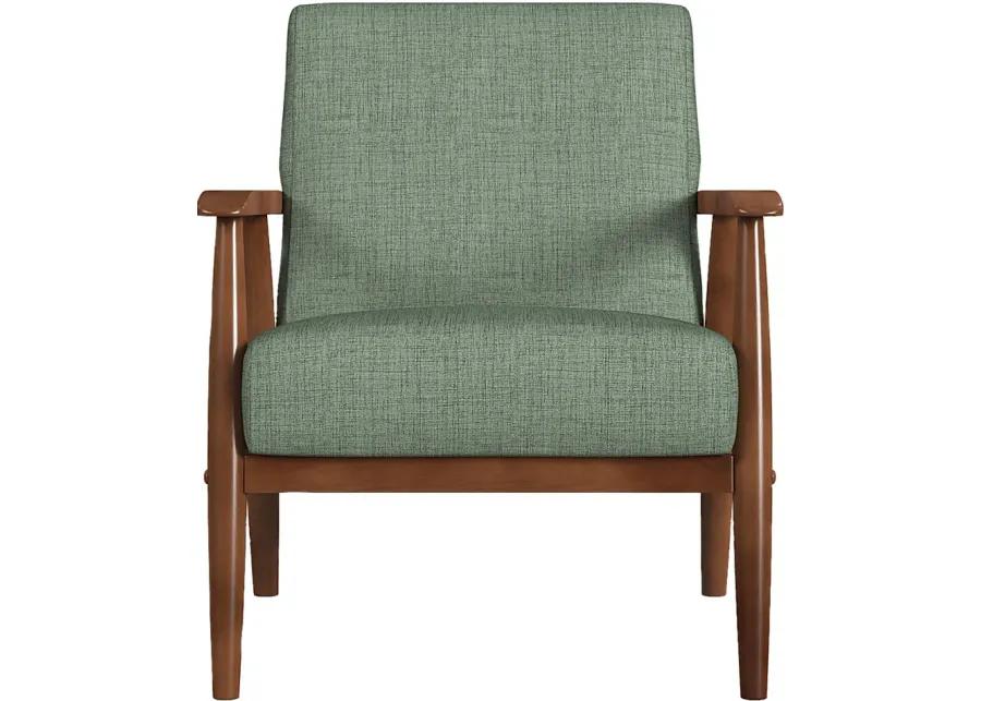 Maurrice Green Accent Chair