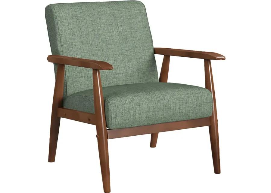 Maurrice Green Accent Chair