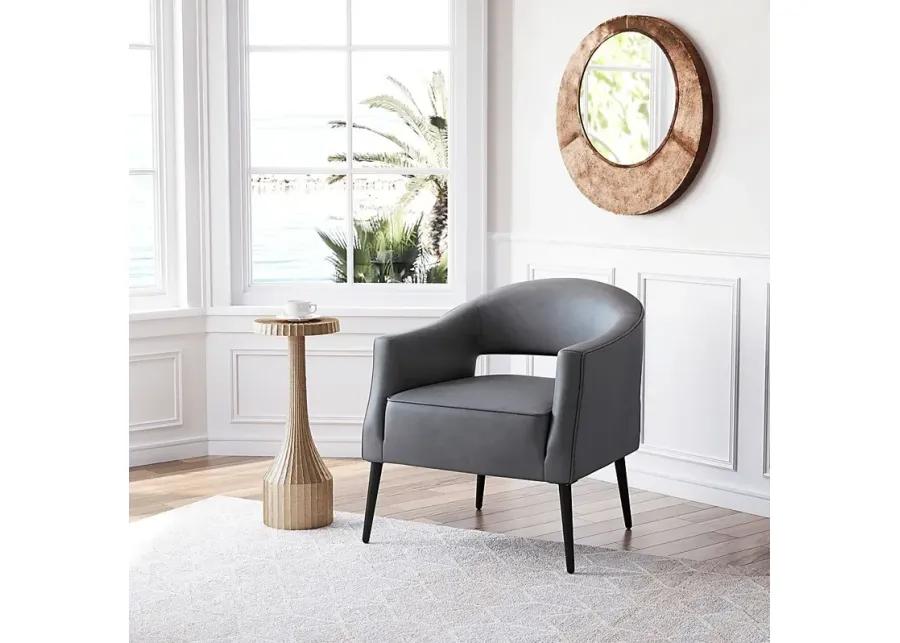 Imlach Gray Accent Chair