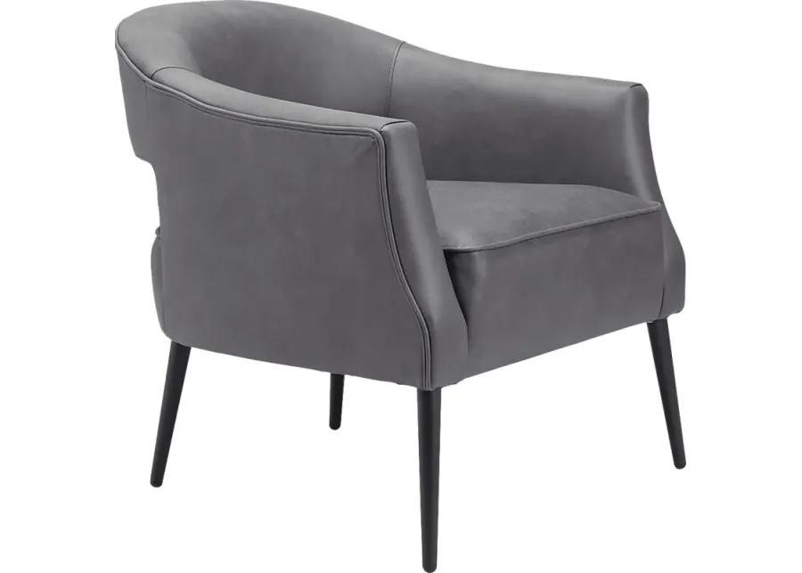 Imlach Gray Accent Chair