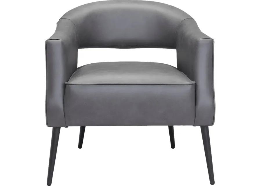 Imlach Gray Accent Chair