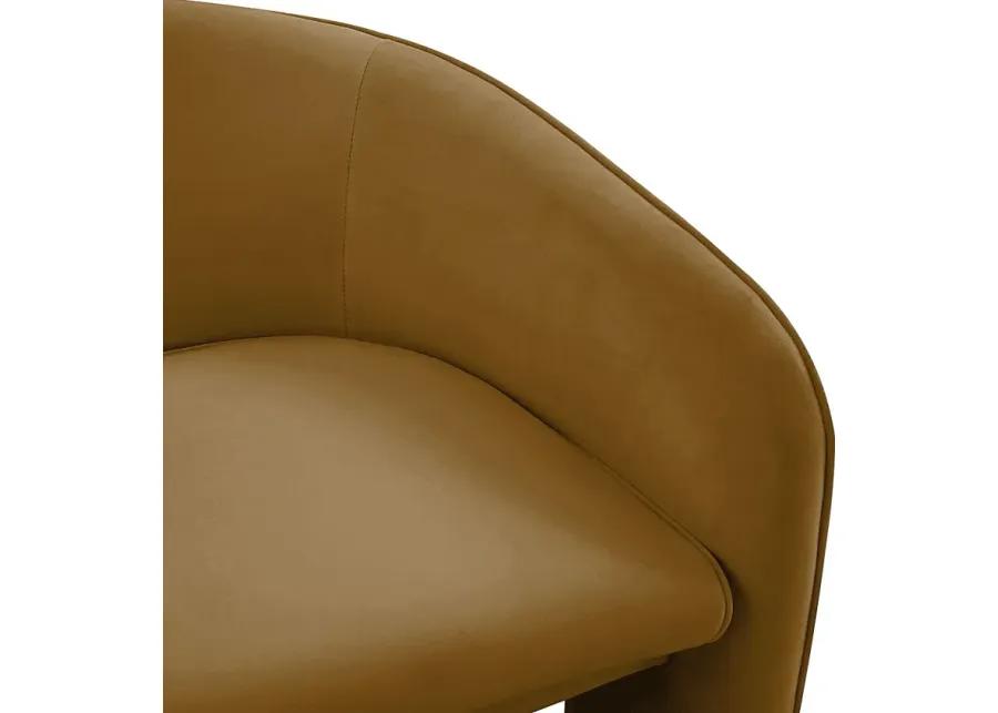 Carmain Cognac Accent Chair