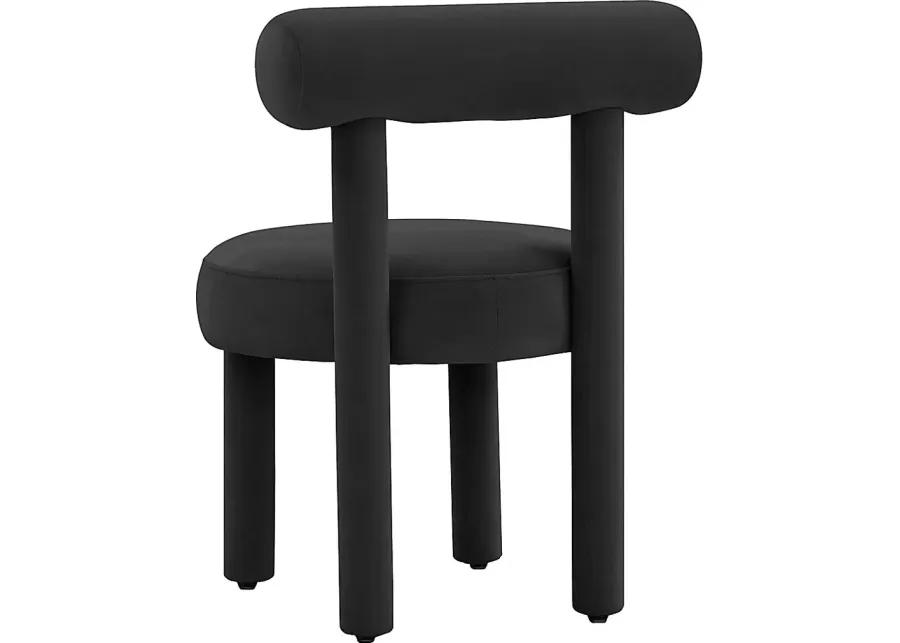 Belingham Black Accent Chair