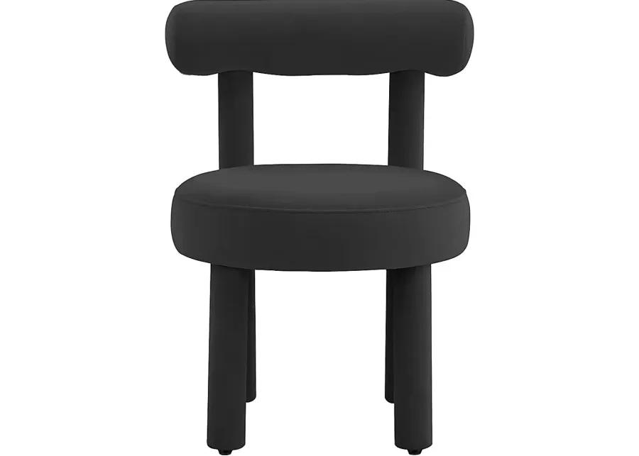 Belingham Black Accent Chair