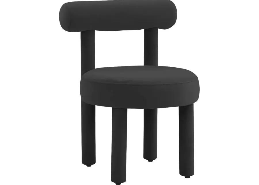 Belingham Black Accent Chair