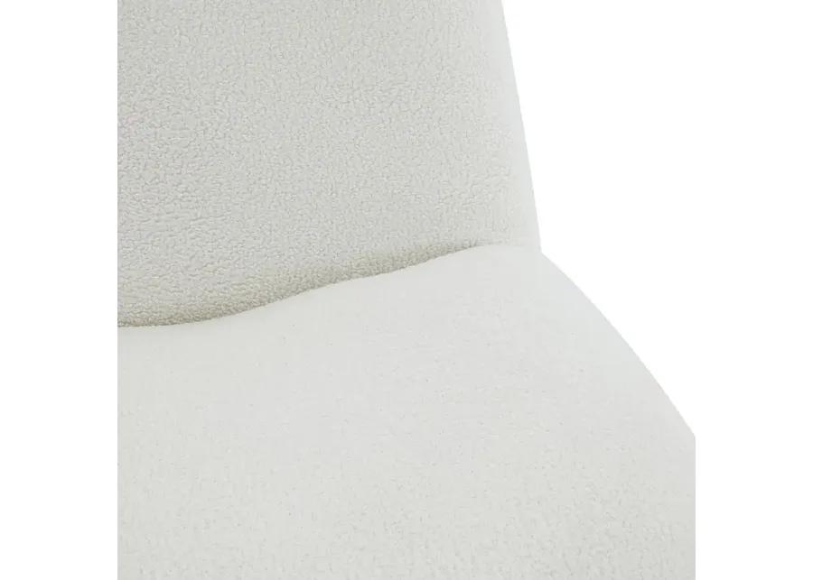 Bankshill White Accent Chair