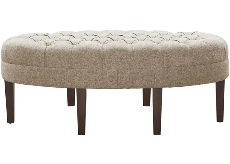 Thistlecroft Linen Ottoman