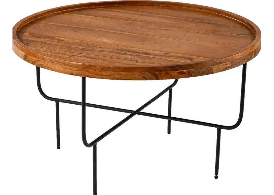 Banyanwood Brown Cocktail Table