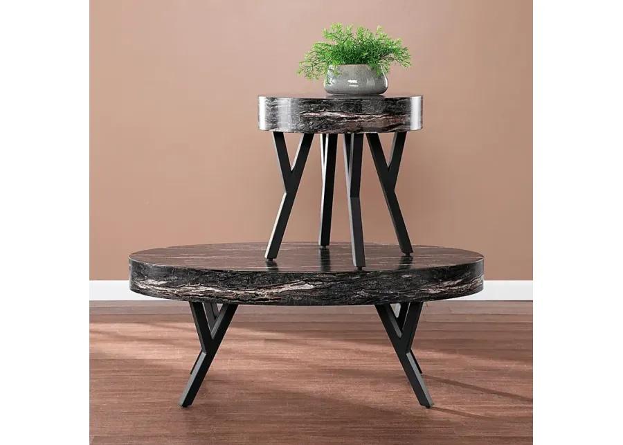 Oketo Black Cocktail Table