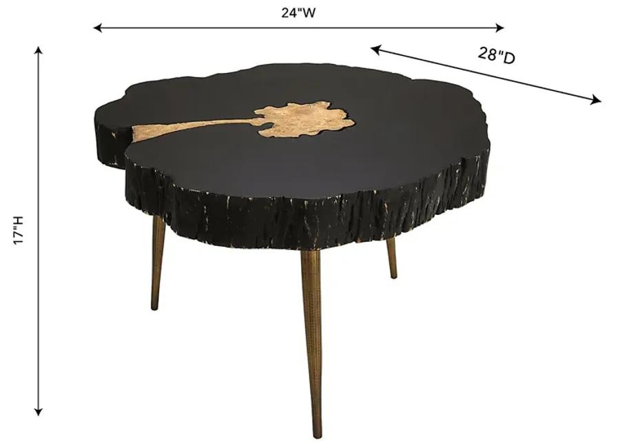 Calina Elle Black Cocktail Table