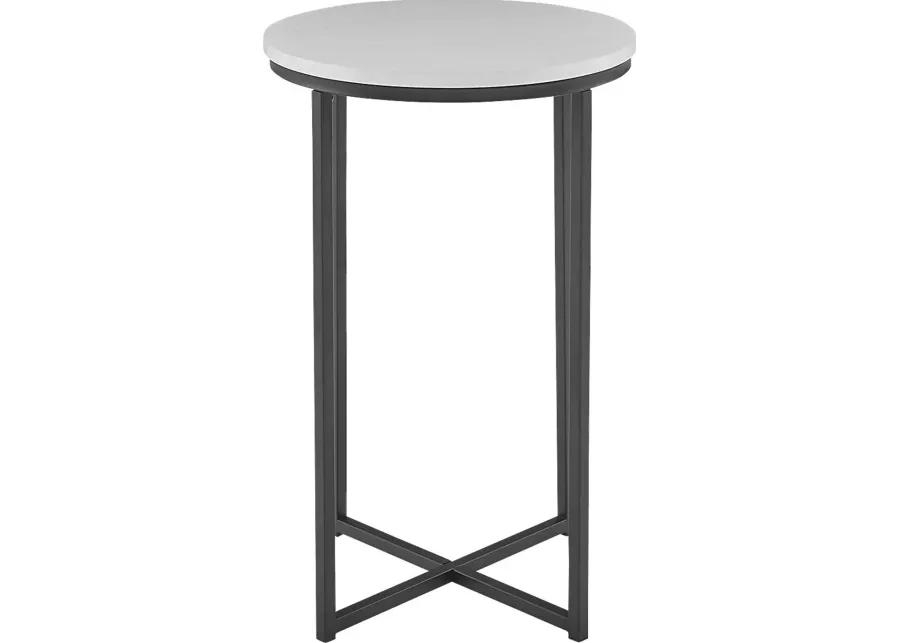 Gracemore White Side Table