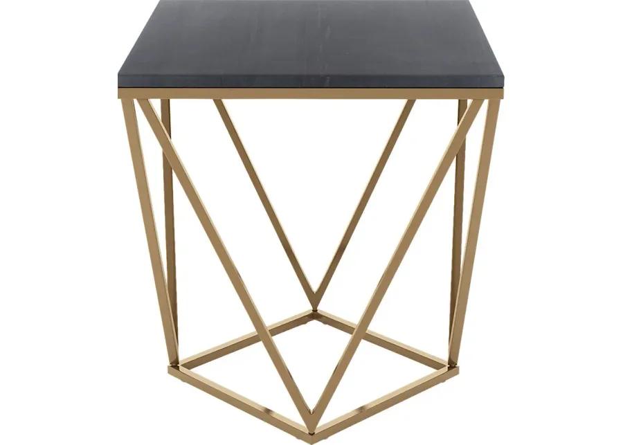 Cortinia Black End Table