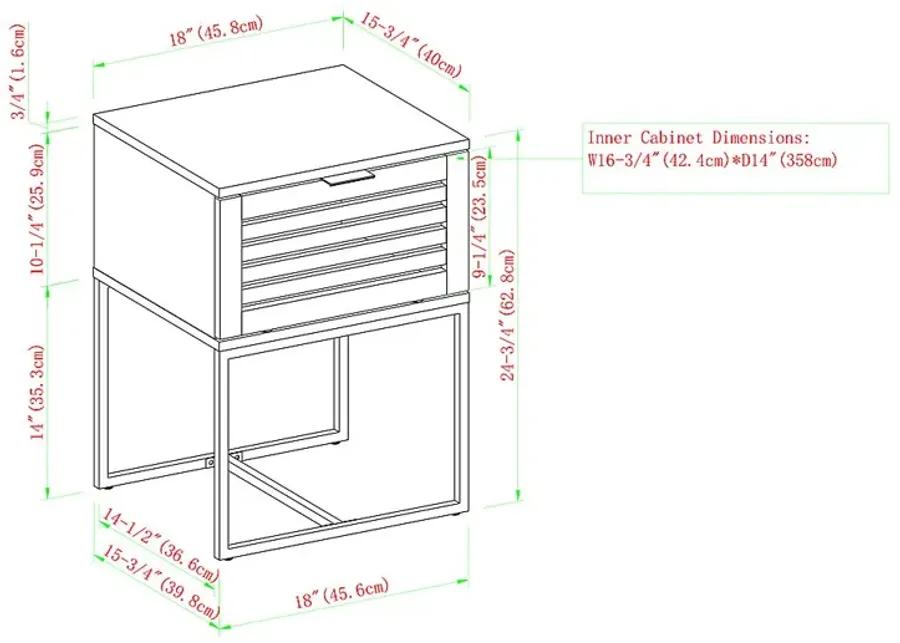 Adlora Oak End Table