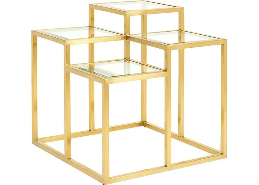 Kley Gold End Table