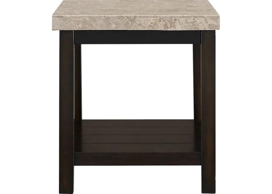 Sheepberry Espresso End Table