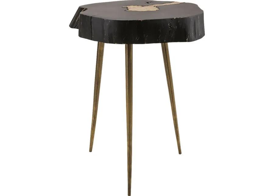 Calina Elle Black End Table