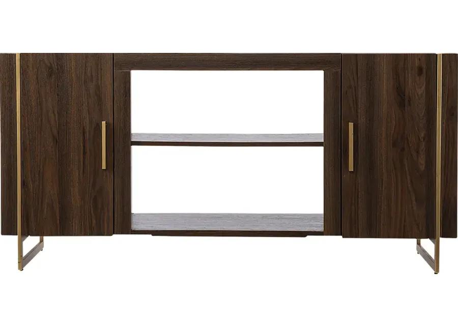 Buckthorne Brown 55 in. Console