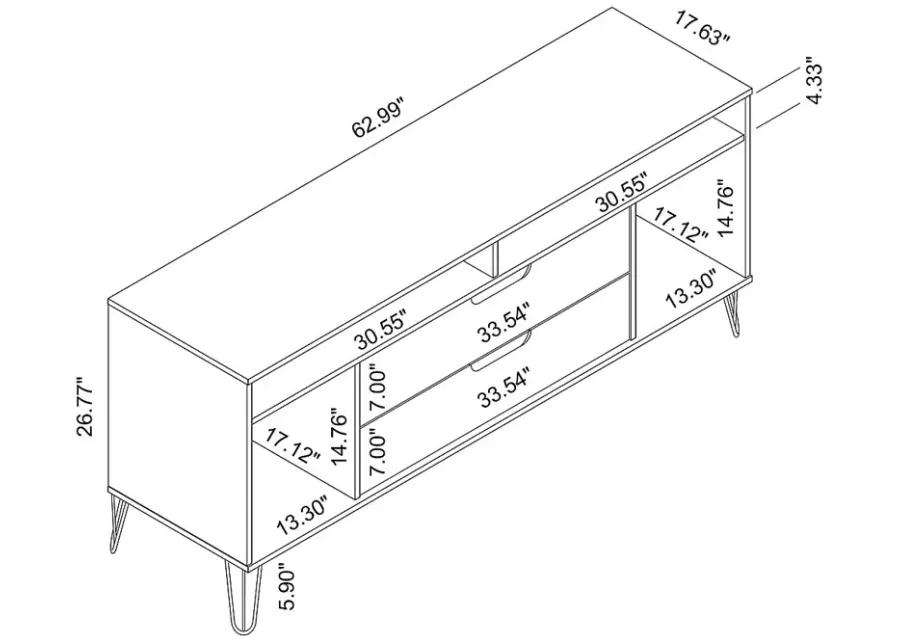 Mcbean Gray 63 in. Console