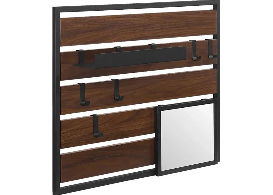 Navasota Walnut Wall Shelf