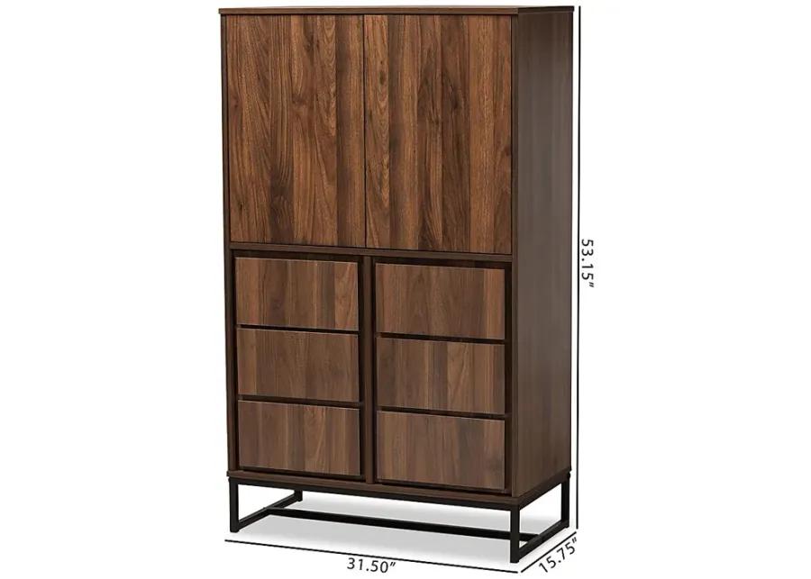 Minlow Brown Cabinet