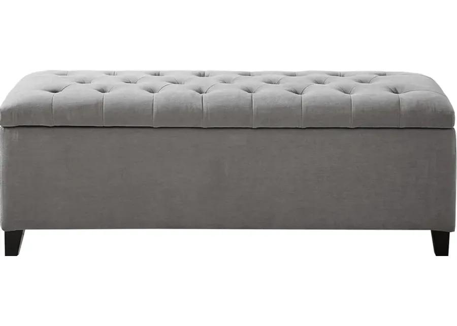 Rapdye Gray Accent Bench