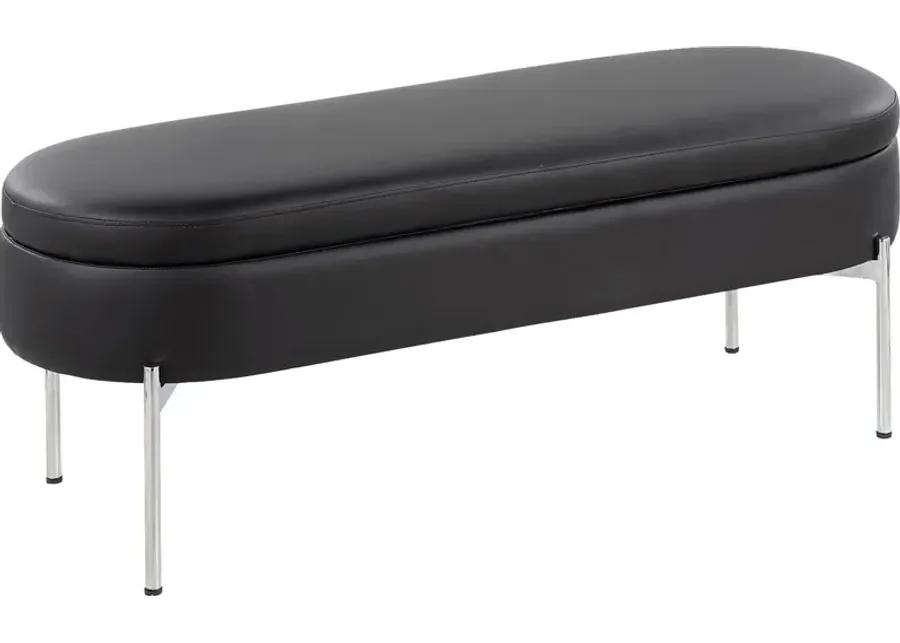 Avastele Black Accent Bench