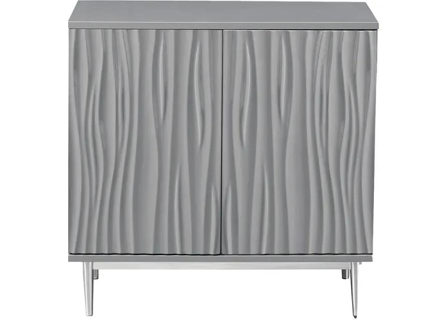 Arrowrock Gray Accent Cabinet