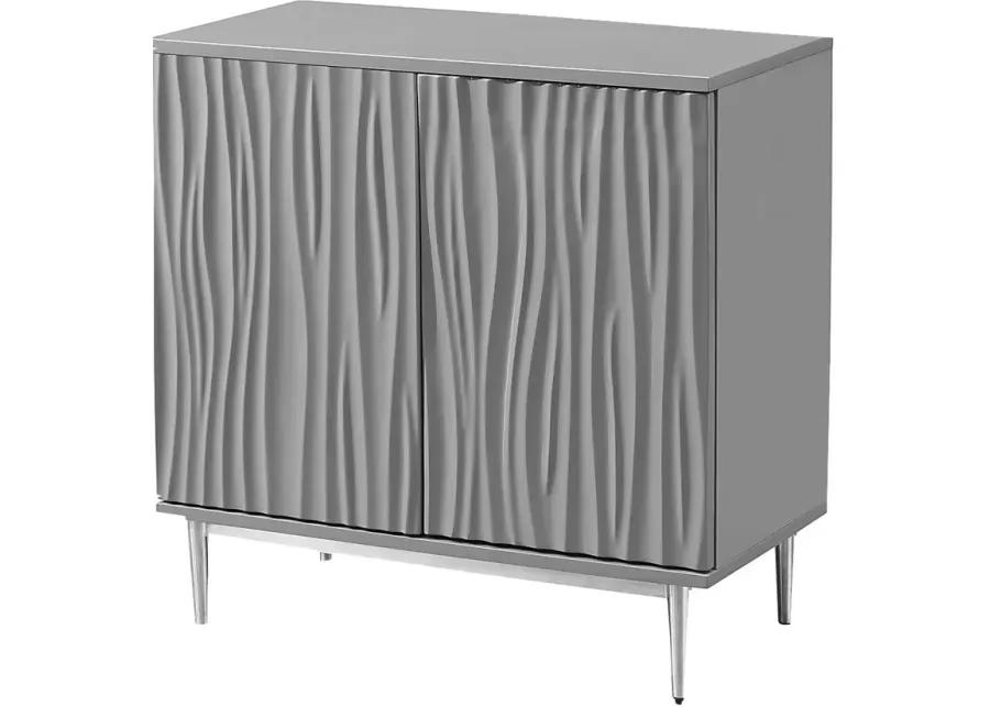 Arrowrock Gray Accent Cabinet