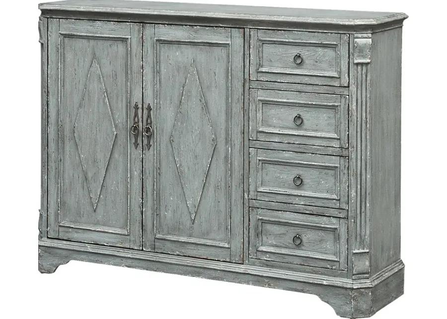 Maddenhurst Blue Accent Cabinet