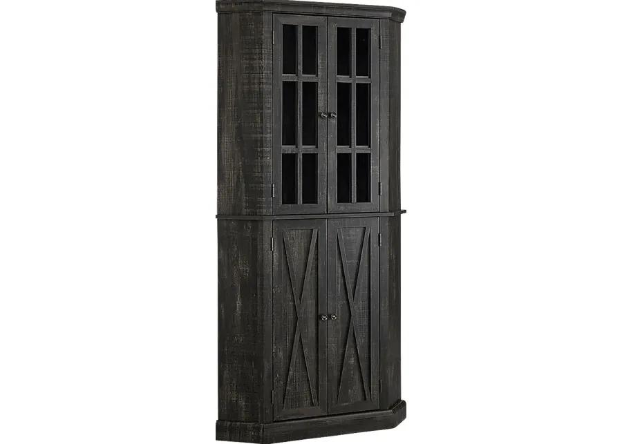 Kolman Charcoal Bar Cabinet