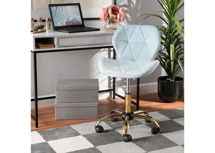 Actaeon Blue Office Chair