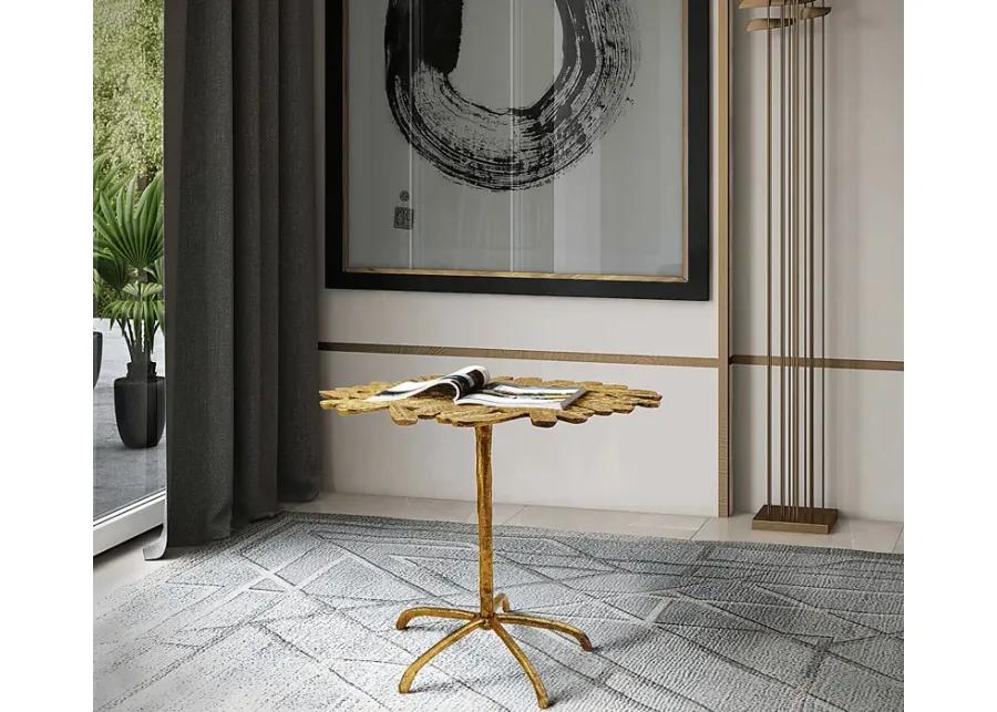 Teresal Gold Accent Table