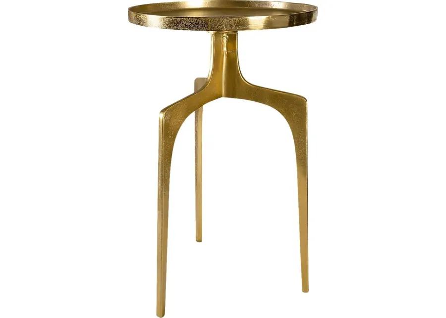 Cornwallis Gold Accent Table