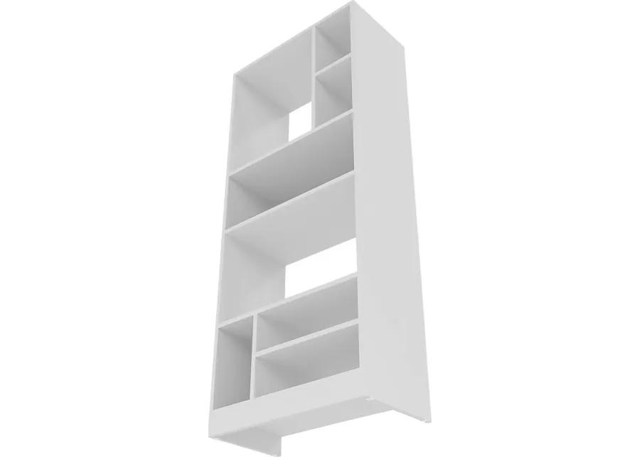 Brundrette II White Bookcase