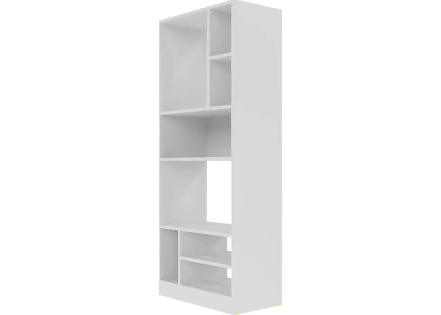 Brundrette II White Bookcase